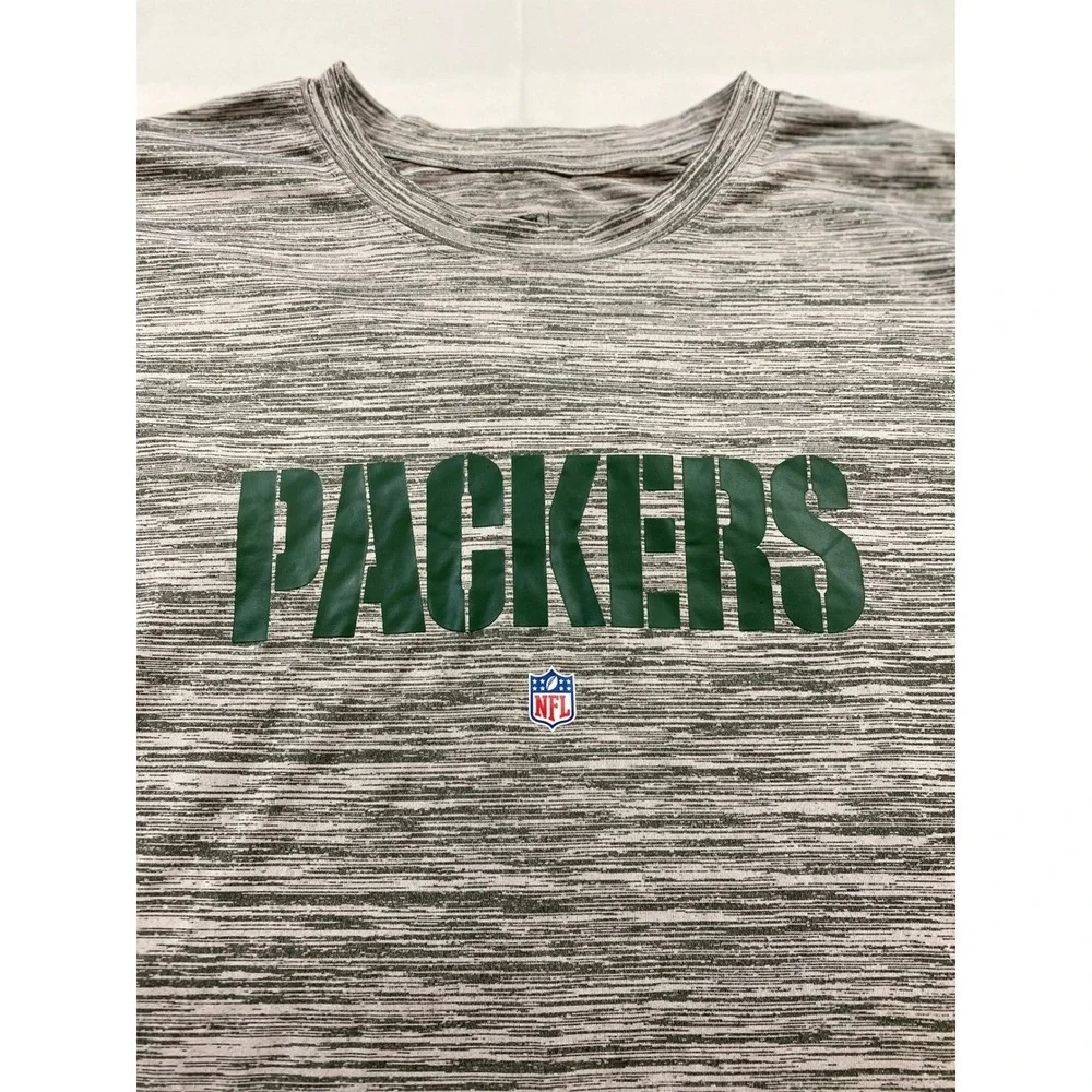 Nike‎ Green Bay Packers Long Sleeve Dri-FIT T-Shirt Men's XXL NFL